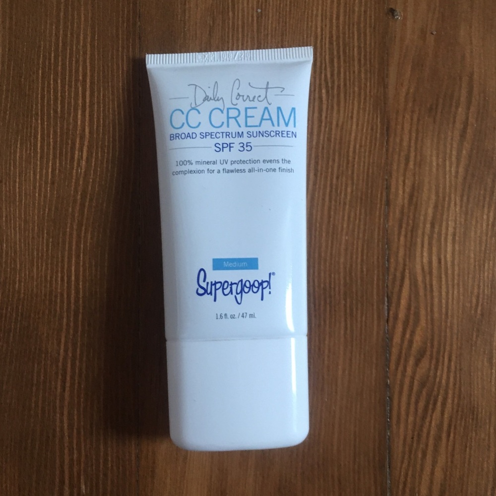 Super goop CC cream in medium. 1.6 oz